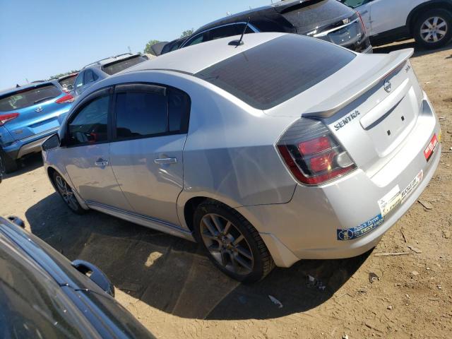 3N1BB6AP4AL644402 - 2010 NISSAN SENTRA SE-R SILVER photo 2