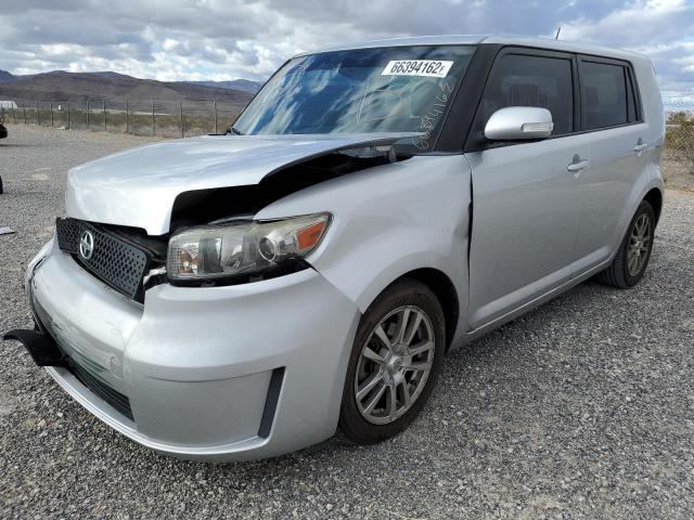 JTLKE50E381059962 - 2008 TOYOTA SCION XB Silber Foto 2