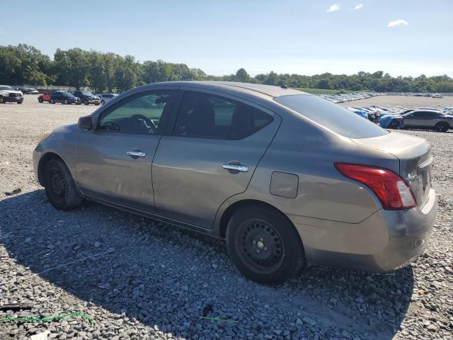 3N1CN7AP3CL817654 - 2012 NISSAN VERSA S GRAY photo 2