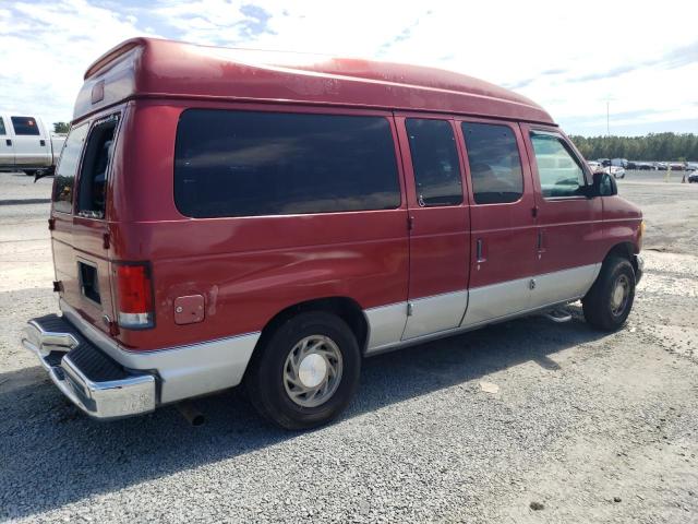 1FMRE11L3YHB75889 - 2000 FORD ECONOLINE E150 WAGON RED photo 3