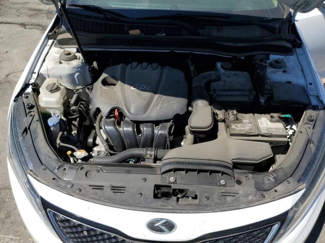 5XXGN4A78FG364189 - 2015 KIA OPTIMA EX WHITE photo 11