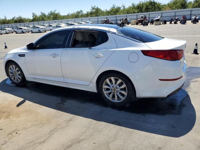 5XXGN4A78FG364189 - 2015 KIA OPTIMA EX WHITE photo 2