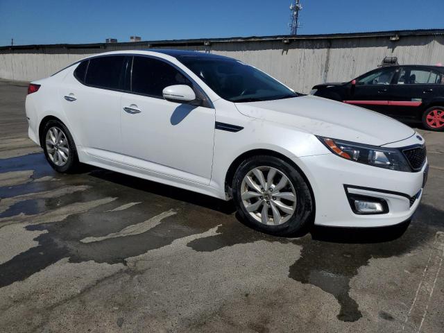5XXGN4A78FG364189 - 2015 KIA OPTIMA EX WHITE photo 4