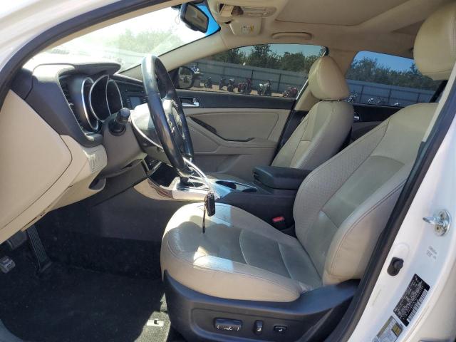 5XXGN4A78FG364189 - 2015 KIA OPTIMA EX WHITE photo 7