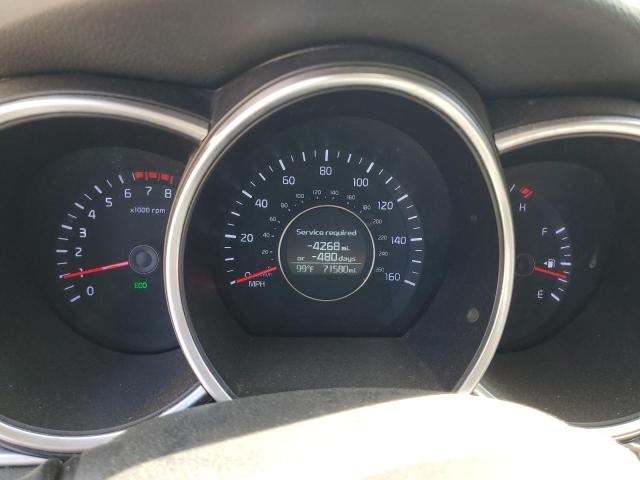 5XXGN4A78FG364189 - 2015 KIA OPTIMA EX WHITE photo 9