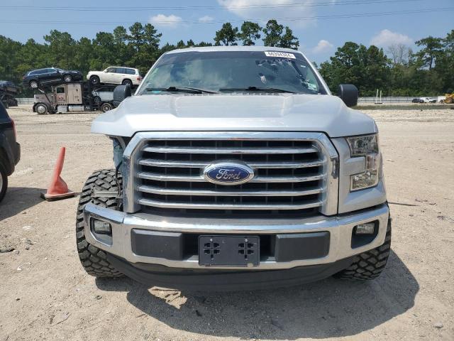 1FTEX1CPXFFC67975 - 2015 FORD F150 SUPER CAB SILVER photo 5