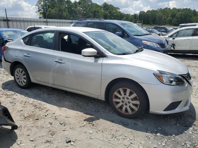 3N1AB7AP3KY227407 - 2019 NISSAN SENTRA S SILVER photo 4