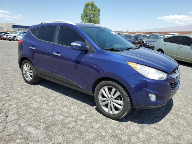 KM8JU3ACXCU336315 - 2012 HYUNDAI TUCSON GLS BLUE photo 4