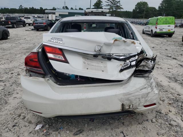 19XFB2F97EE263798 - 2014 HONDA CIVIC EXL თეთრი ფოტო 6