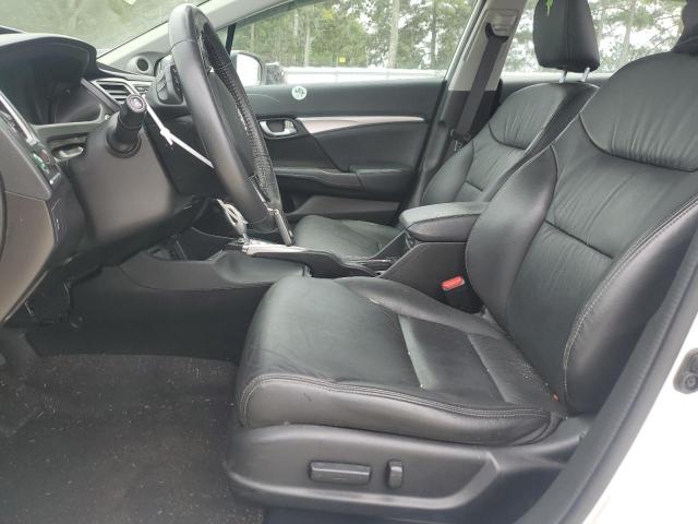 19XFB2F97EE263798 - 2014 HONDA CIVIC EXL თეთრი ფოტო 7