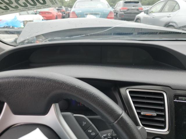 2HGFB2F90FH508402 - 2015 HONDA CIVIC EXL ნაცრისფერი ფოტო 9