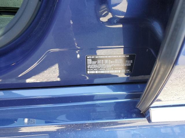 5UXCX6C14N9L59014 - 2022 BMW X7 ALPINA XB7 Mavi fotoğraf 13