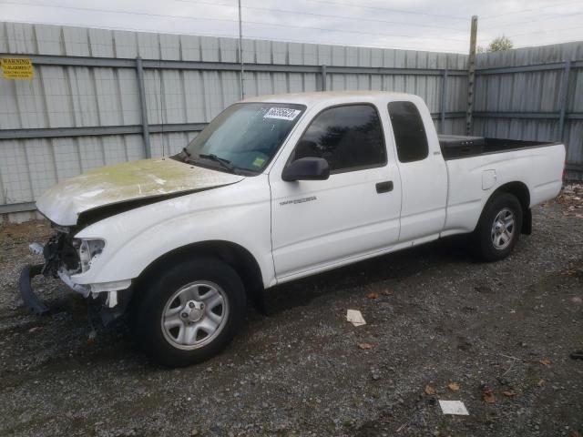 5TEVL52N44Z448542 - 2004 TOYOTA TACOMA XTRACAB WHITE photo 1