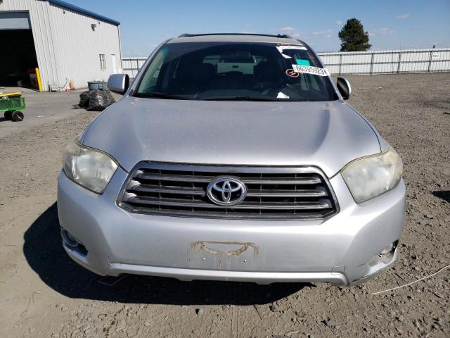 JTEES43A282057629 - 2008 TOYOTA HIGHLANDER SPORT SILVER photo 5