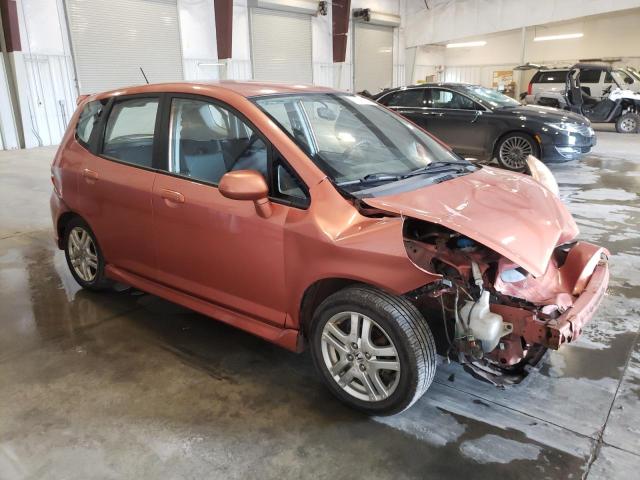 JHMGD38647S033979 - 2007 HONDA FIT S 橙色 照片 4