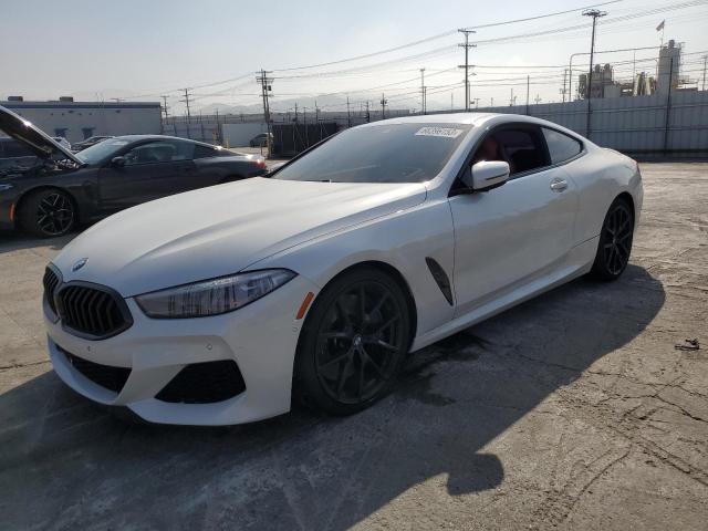 WBABC4C03NCG91016 - 2022 BMW M850XI WHITE photo 1