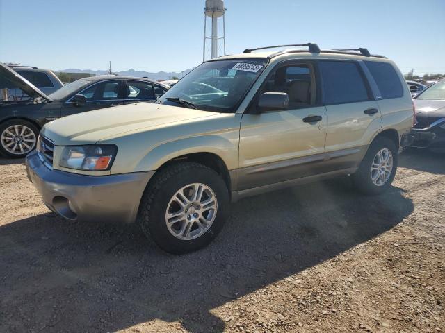 JF1SG65683G703190 - 2003 SUBARU FORESTER 2.5XS ოქროსფერი ფოტო 1