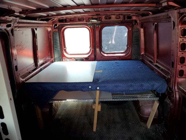 3C6TRVAG1EE126143 - 2014 RAM PROMASTER 1500 STANDARD BURGUNDY photo 10