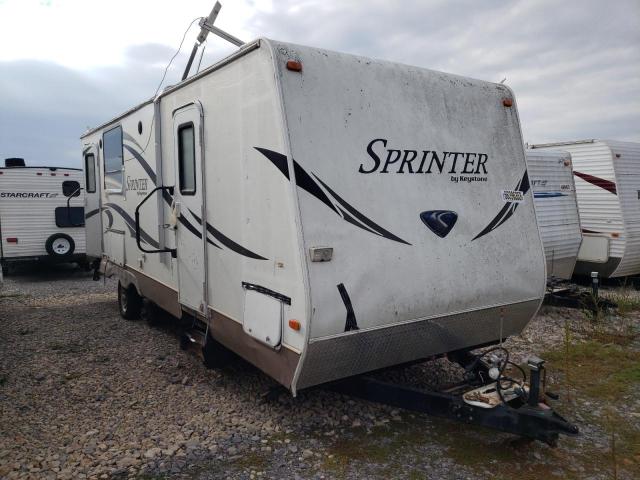 4YDT25526B1533043 - 2011 KEYSTONE SPRINTER WHITE photo 1