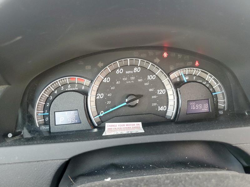 4T1BF1FK1CU059914 - 2012 TOYOTA CAMRY BASE Gümüş foto 9