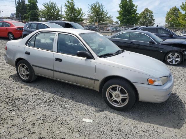 1NXBR12E9XZ174080 - 1999 TOYOTA COROLLA VE SILVER photo 4