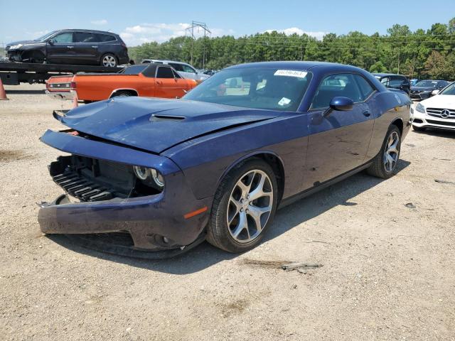 2C3CDZBG0FH715904 - 2015 DODGE CHALLENGER SXT PLUS BLUE photo 1