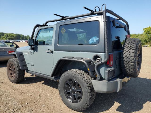 1C4AJWAG3EL246059 - 2014 JEEP WRANGLER SPORT GRAY photo 2