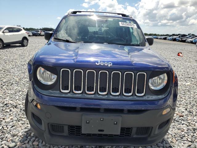ZACCJBAB1JPG79598 - 2018 JEEP RENEGADE SPORT BLUE photo 5