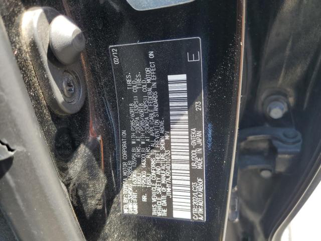 JTMHY7AJ9D4010133 - 2013 TOYOTA LAND CRUIS BLACK photo 13