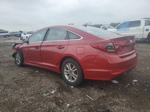 5NPE24AF4HH578417 - 2017 HYUNDAI SONATA SE RED photo 2