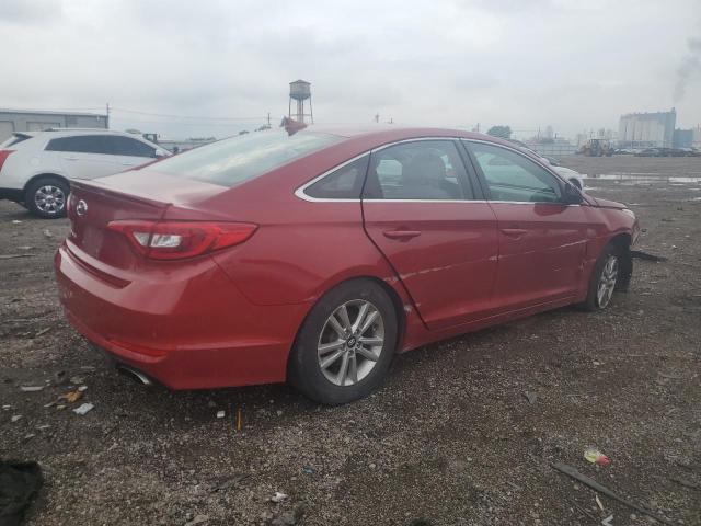 5NPE24AF4HH578417 - 2017 HYUNDAI SONATA SE RED photo 3