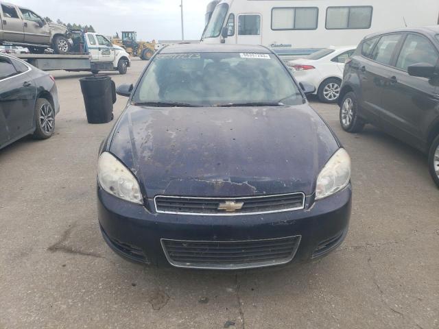 2G1WT58K489130765 - 2008 CHEVROLET IMPALA LT BLUE photo 5