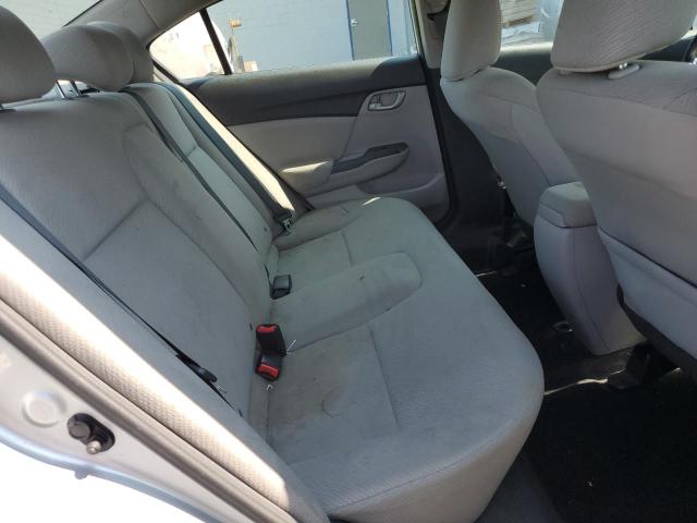 2HGFB2F50DH602726 - 2013 HONDA CIVIC LX SILVER photo 10