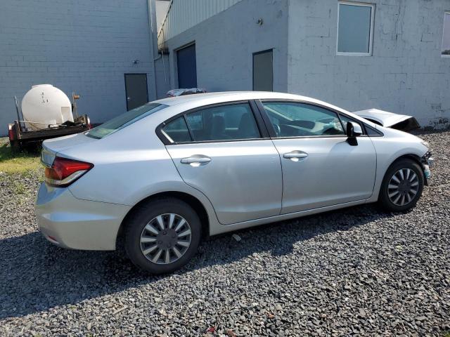 2HGFB2F50DH602726 - 2013 HONDA CIVIC LX SILVER photo 3