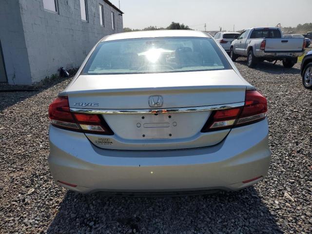 2HGFB2F50DH602726 - 2013 HONDA CIVIC LX SILVER photo 6