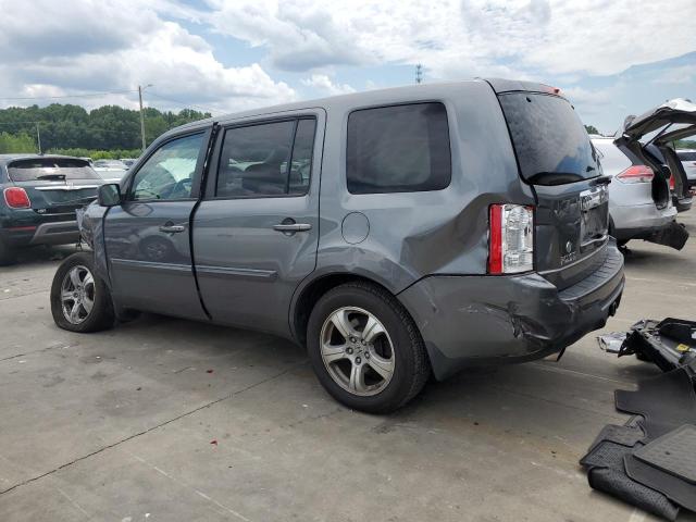 5FNYF3H57CB017712 - 2012 HONDA PILOT EXL GRAY photo 2