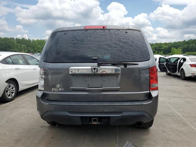 5FNYF3H57CB017712 - 2012 HONDA PILOT EXL GRAY photo 6