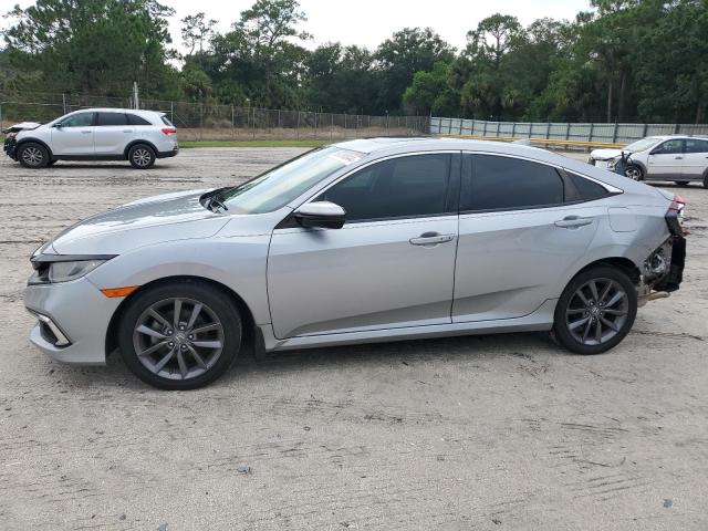 19XFC1F73KE015811 - 2019 HONDA CIVIC EXL 灰色 照片 1