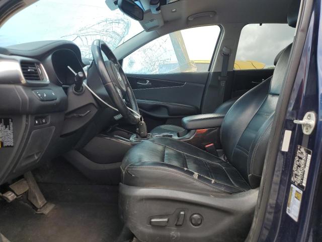 5XYPHDA52JG394041 - 2018 KIA SORENTO EX أزرق صورة 7