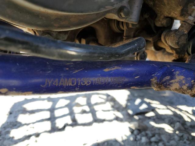 JY4AM01361A011922 - 2001 YAMAHA YFM660 R BLUE photo 10