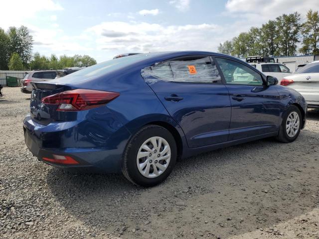 5NPD74LF7KH491063 - 2019 HYUNDAI ELANTRA SE BLUE photo 3