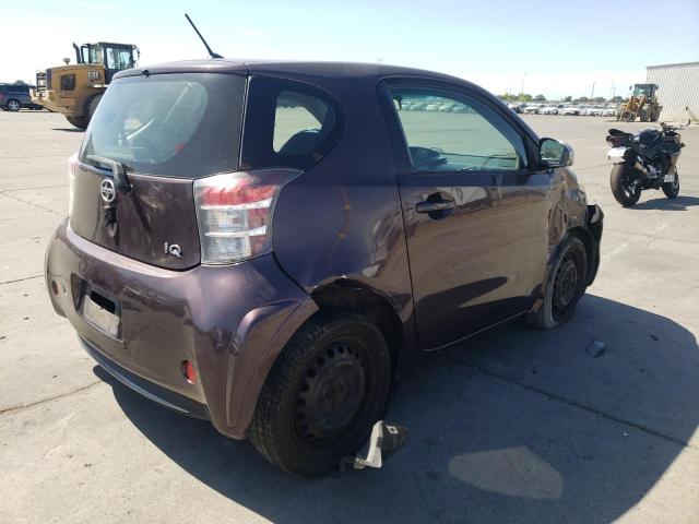 JTNJJXB06CJ009237 - 2012 TOYOTA SCION IQ 紫色 照片 3