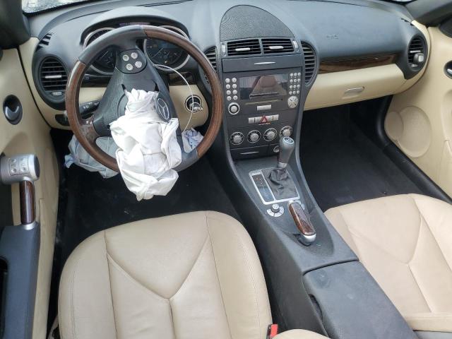 WDBWK54F78F185154 - 2008 MERCEDES-BENZ SLK 280 Ağ foto 8