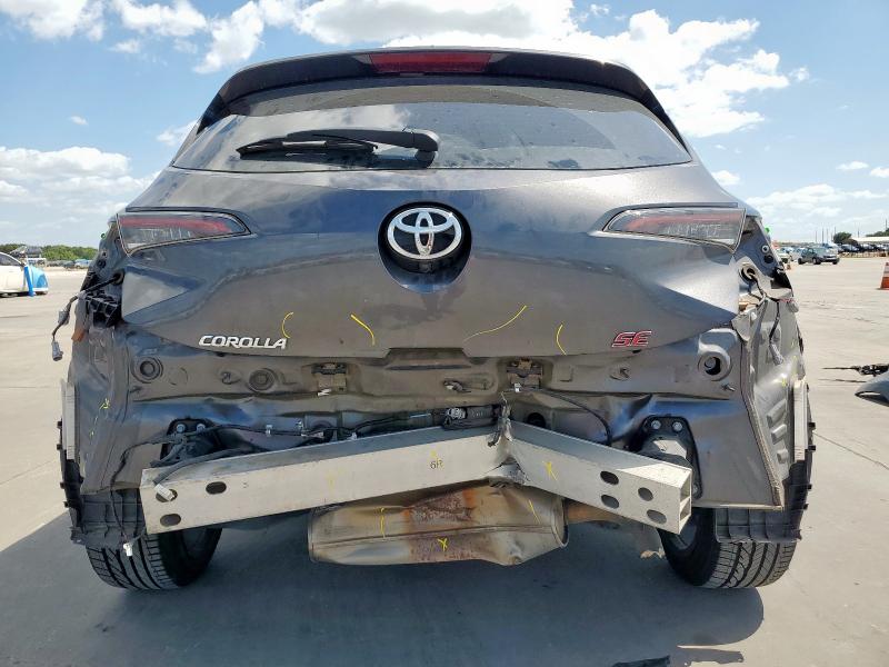 JTND4MBE2N3179438 - 2022 TOYOTA COROLLA SE GRAY photo 6