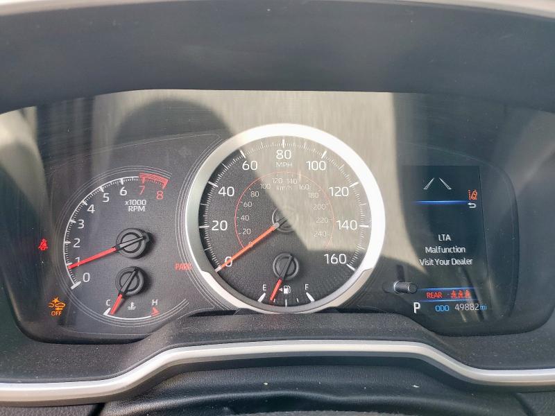 JTND4MBE2N3179438 - 2022 TOYOTA COROLLA SE GRAY photo 9