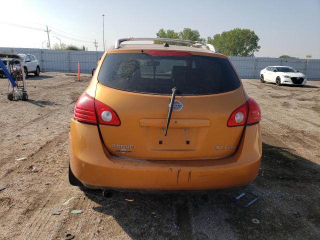 JN8AS58V58W138996 - 2008 NISSAN ROGUE S ORANGE photo 6