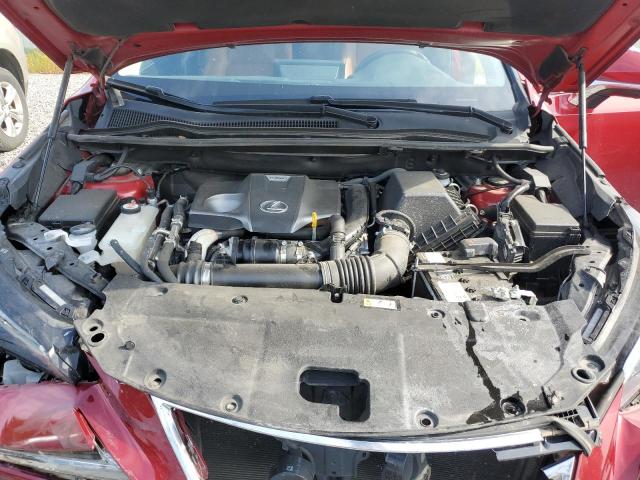 JTJGARBZ3M5033138 - 2021 LEXUS NX 300 BASE წითელი ფოტო 11