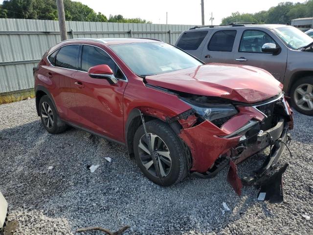 JTJGARBZ3M5033138 - 2021 LEXUS NX 300 BASE წითელი ფოტო 4