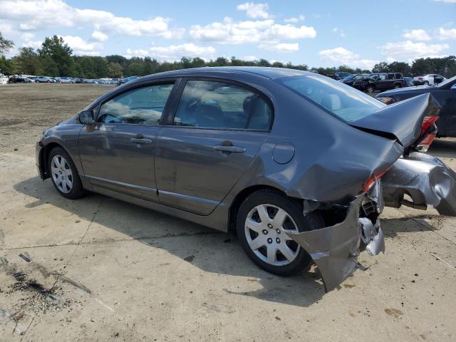 2HGFA1F5XAH561904 - 2010 HONDA CIVIC LX GRAY photo 2