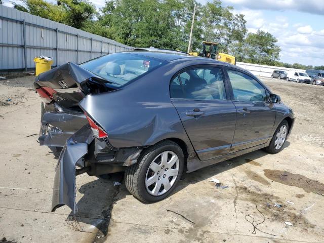 2HGFA1F5XAH561904 - 2010 HONDA CIVIC LX GRAY photo 3